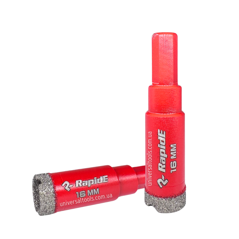 Коронка алмазна RapidE Red Point EVO Ø 16 мм під дриль (НФ-00001847)