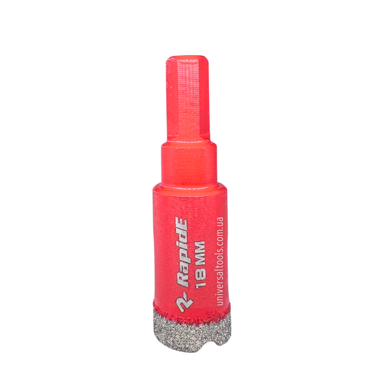 Коронка алмазна RapidE Red Point EVO Ø 18 мм під дриль (НФ-00001848)