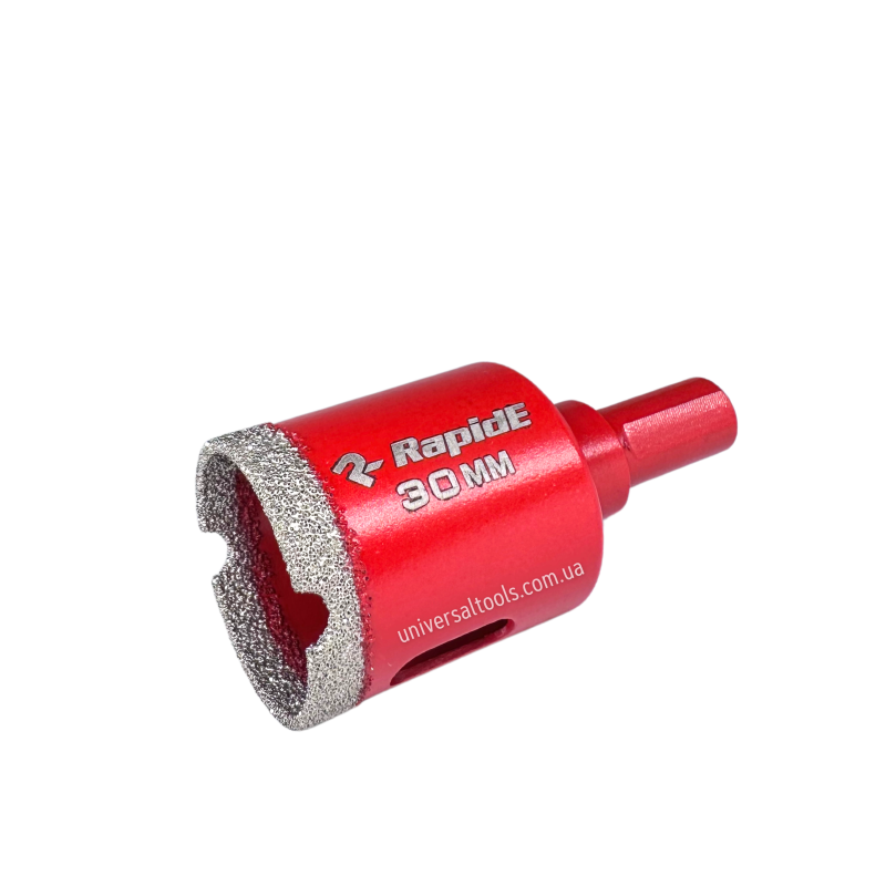 Коронка алмазна RapidE Red Point EVO Ø 30 мм під дриль (НФ-00001852)