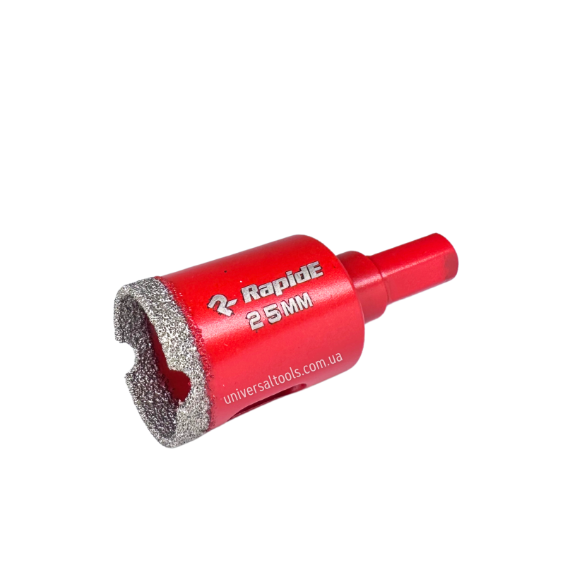Коронка алмазна RapidE Red Point EVO Ø 25 мм під дриль (НФ-00001851)