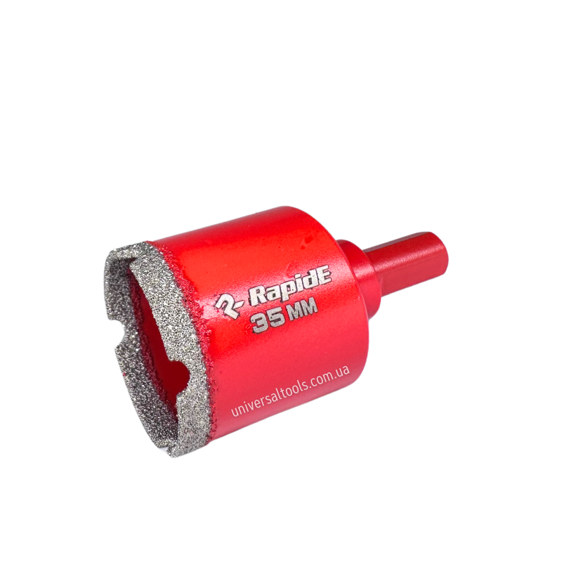 Коронка алмазна RapidE Red Point EVO Ø 35 мм під дриль (НФ-00001854)