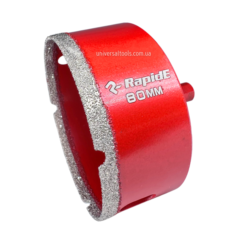 Коронка алмазна RapidE Red Point EVO Ø 80 мм під дриль (НФ-00001863)