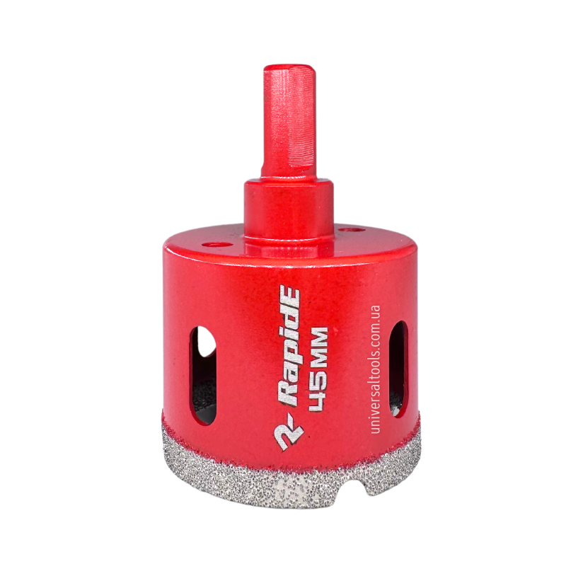 Коронка алмазна RapidE Red Point EVO Ø 45 мм під дриль (НФ-00001856)