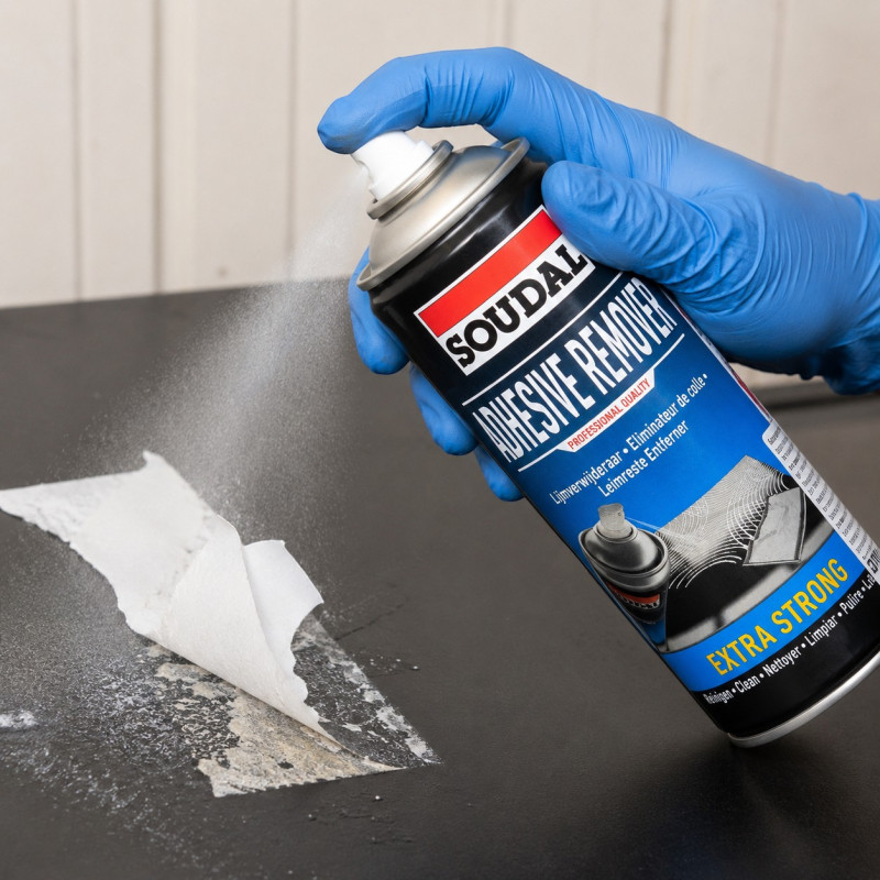 Аэрозоль SOUDAL Adhesive Remover для удаления клея 400 мл (00-00010705)