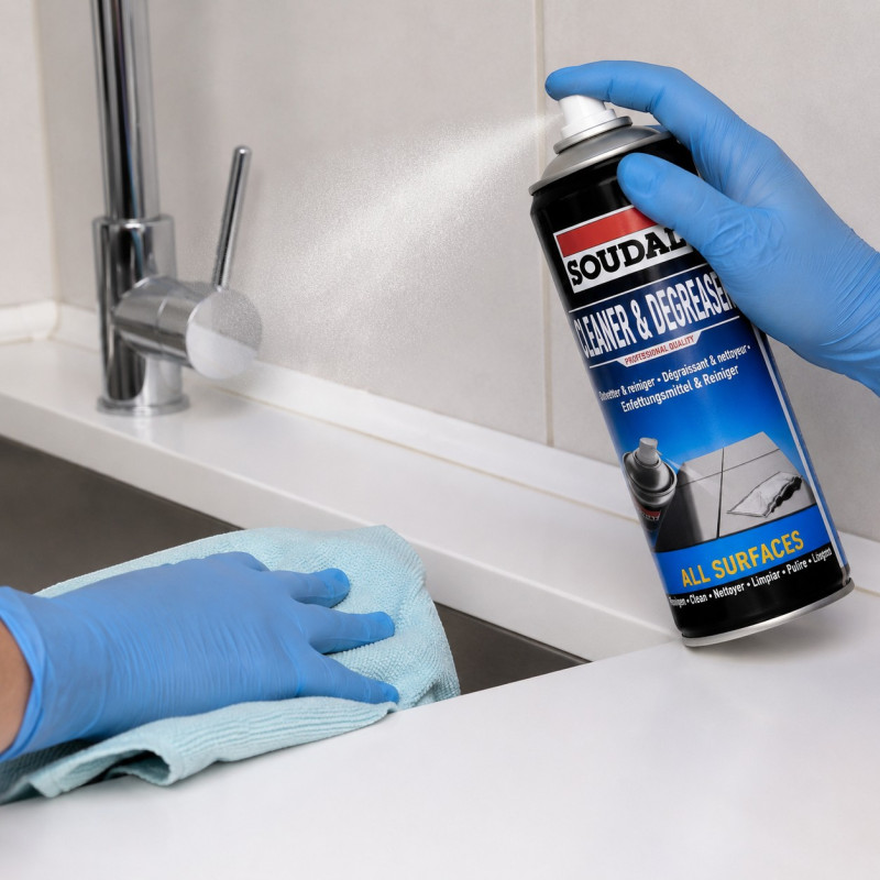 Аерозоль Soudal Cleaner & Degreaser для очищення та знежирення поверхонь (00-00010709)