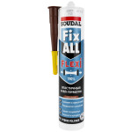 Клей-герметик SOUDAL FIX ALL Flexi коричневый 290 мл (00-00012781) – Фото №1