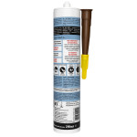 Клей-герметик SOUDAL FIX ALL Flexi коричневый 290 мл (00-00012781) – Фото №2