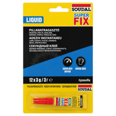 Клей секундний SOUDAL Cyanofix 84A 3г (00-00012821)