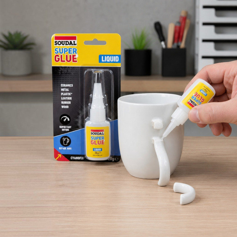 Клей секундный SOUDAL CYANOFIX 84A 20г (00-00012822)