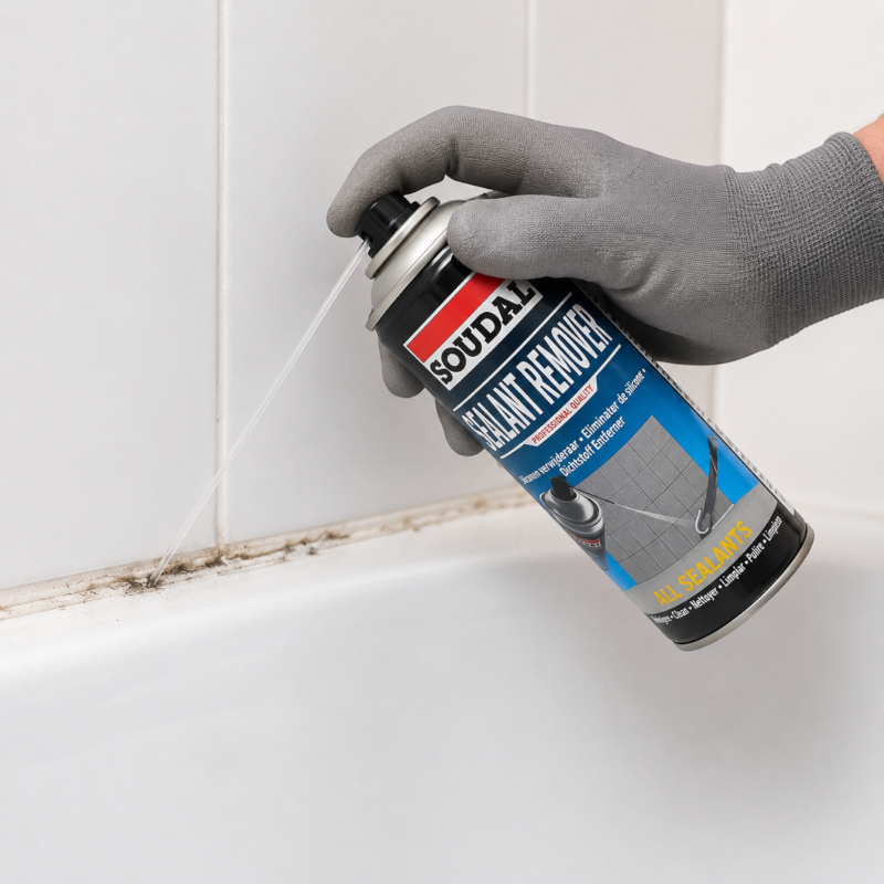 Аэрозоль Soudal Sealant Remover для удаления силикона 400 мл (00-00011091)