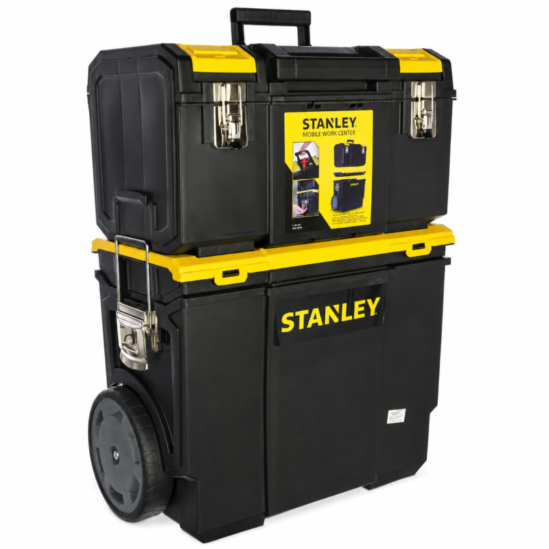 Ящик для инструментов на колесах MOBILE WORKCENTER 3в1 STANLEY (1-70-326)