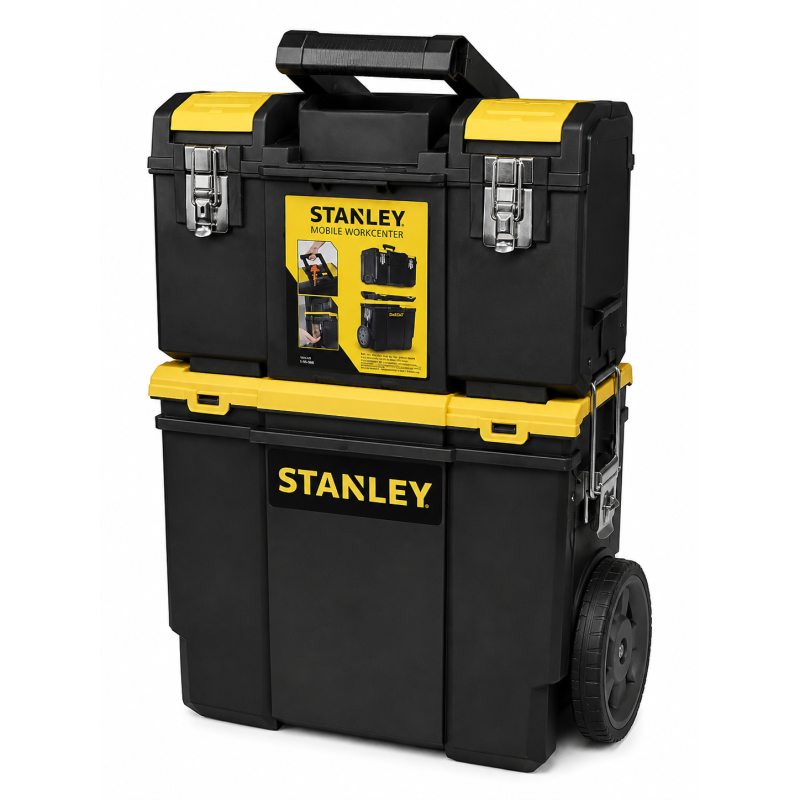 Ящик для инструментов на колесах MOBILE WORKCENTER 3в1 STANLEY (1-70-326)