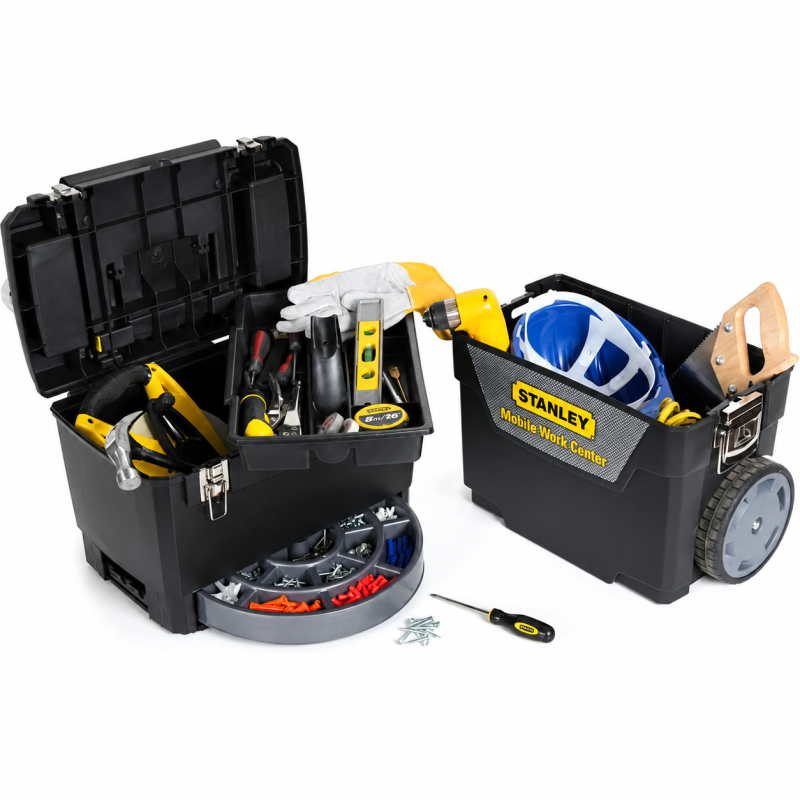 Ящик для інструментів на колесах IML Mobile Work Center 2в1 STANLEY (1-93-968)