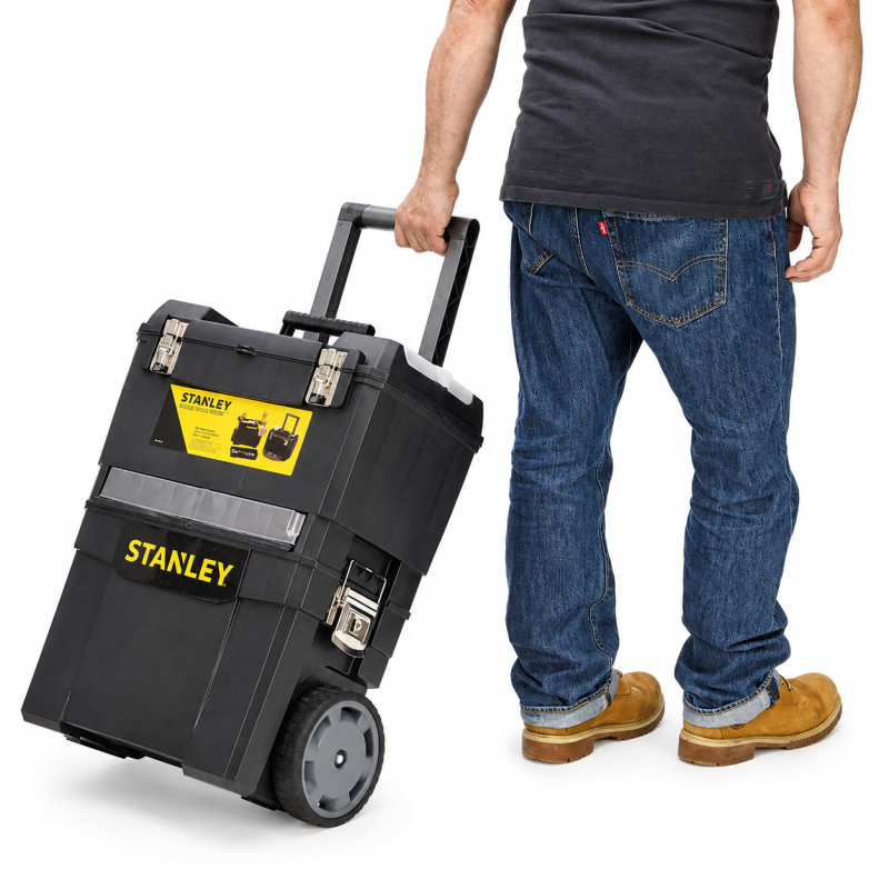 Ящик для інструментів на колесах IML Mobile Work Center 2в1 STANLEY (1-93-968)