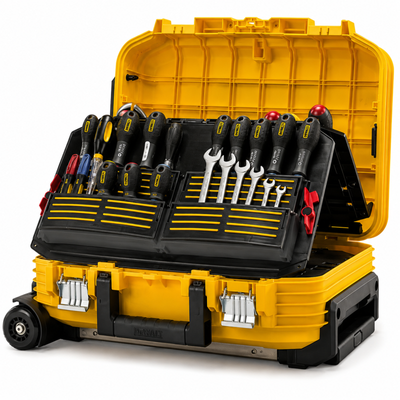 Ящик (чемодан) для инструментов на колесах FATMAX 540х400х435 мм STANLEY (FMST1-72383)