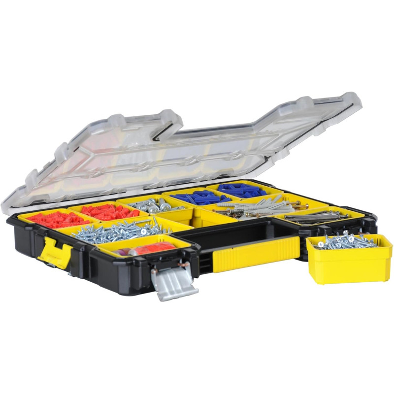 Органайзер для хранения мелких деталей FATMAX SHALLOW PRO METAL LATCH STANLEY (1-97-517)