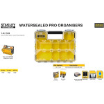 Органайзер для інструментів FATMAX SHALLOW PRO METAL LATCH STANLEY (1-97-518) – Фото №12