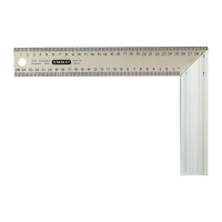 Угольник столярный с алюминиевой основой, размером 140 х 250 мм STANLEY 1-45-685