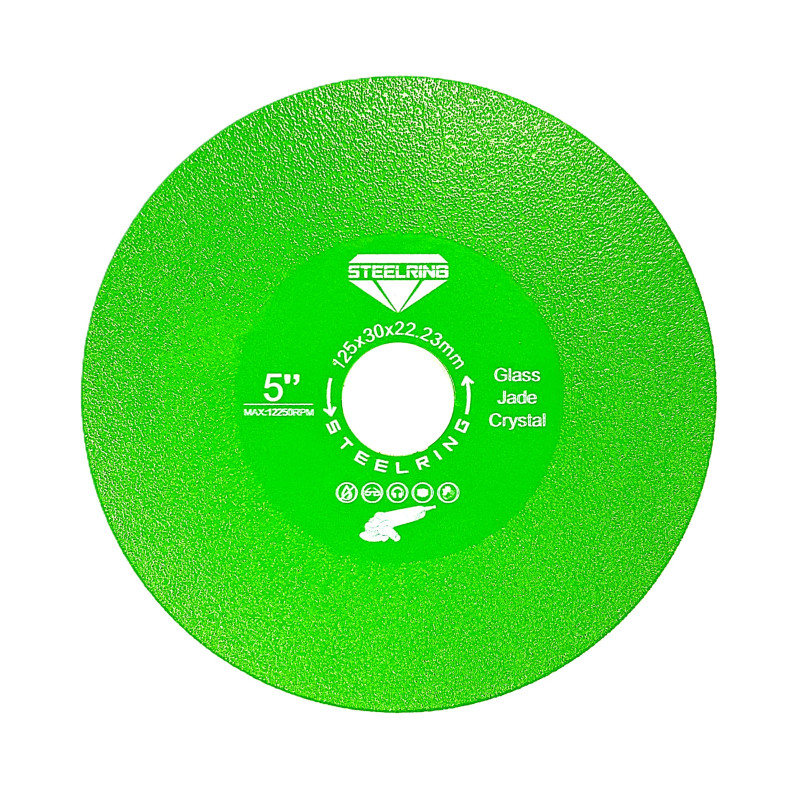 Диск алмазный для прямого реза Steelring  Ø 125х1.2 мм (VBDG125)