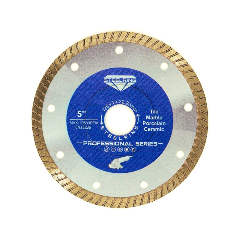 Алмазний відризний диск Steelring PROFESSIONAL HPST 125х1.2 (HPST125)