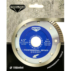 Алмазный отрезной диск Steelring PROFESSIONAL HPTW 115×1,2 мм (HPTW115)