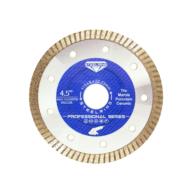 Алмазный отрезной диск Steelring PROFESSIONAL HPTW 115×1,2 мм (HPTW115)