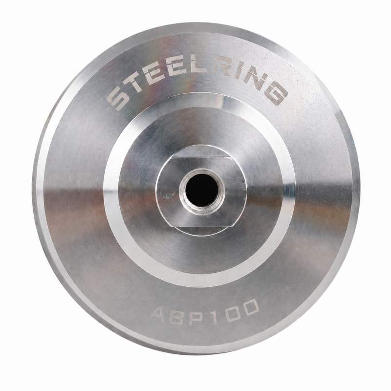Тримач алюмінієвий для шліфувальних дисків Steelring Ø100, М14 (ABP100)