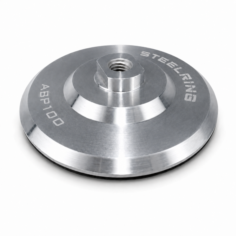 Тримач алюмінієвий для шліфувальних дисків Steelring Ø100, М14 (ABP100)