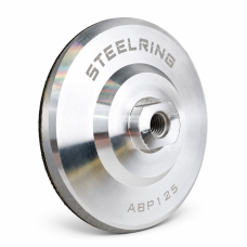 Держатель алюминиевый для шлифовальных дисков Steelring Ø125, М14 (ABP125)
