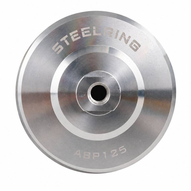 Тримач алюмінієвий для шліфувальних дисків Steelring Ø125, М14 (ABP125)