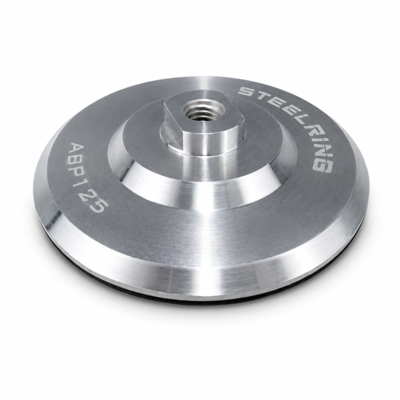 Тримач алюмінієвий для шліфувальних дисків Steelring Ø125, М14 (ABP125)
