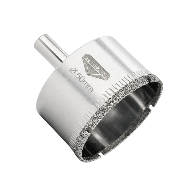 Алмазная гальваническая коронка Steelring D50 под дрель (ETS50)