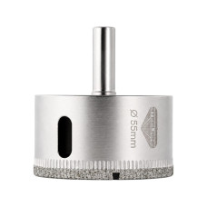 Алмазна гальванічна коронка Steelring D55 під дриль (ETS55)