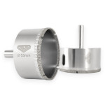 Алмазна гальванічна коронка Steelring D55 під дриль (STS55) – Фото №3