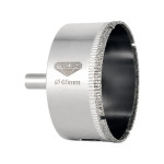Алмазна гальванічна коронка Steelring D65 під дриль (ETS65) – Фото №3