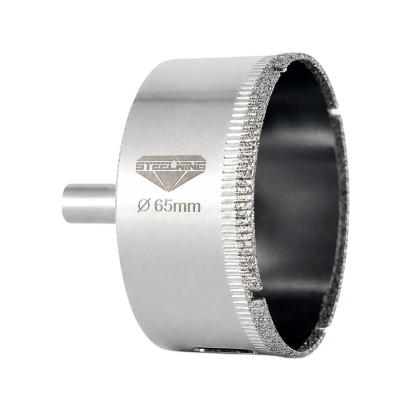 Алмазна гальванічна коронка Steelring D65 під дриль (ETS65)