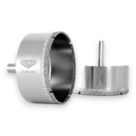 Алмазная гальваническая коронка Steelring D65 под дрель (STS65) – Фото №3