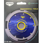 Диск алмазний відрізний Steelring PROFESSIONAL Turbo 115 мм (HPTN115) – Фото №1