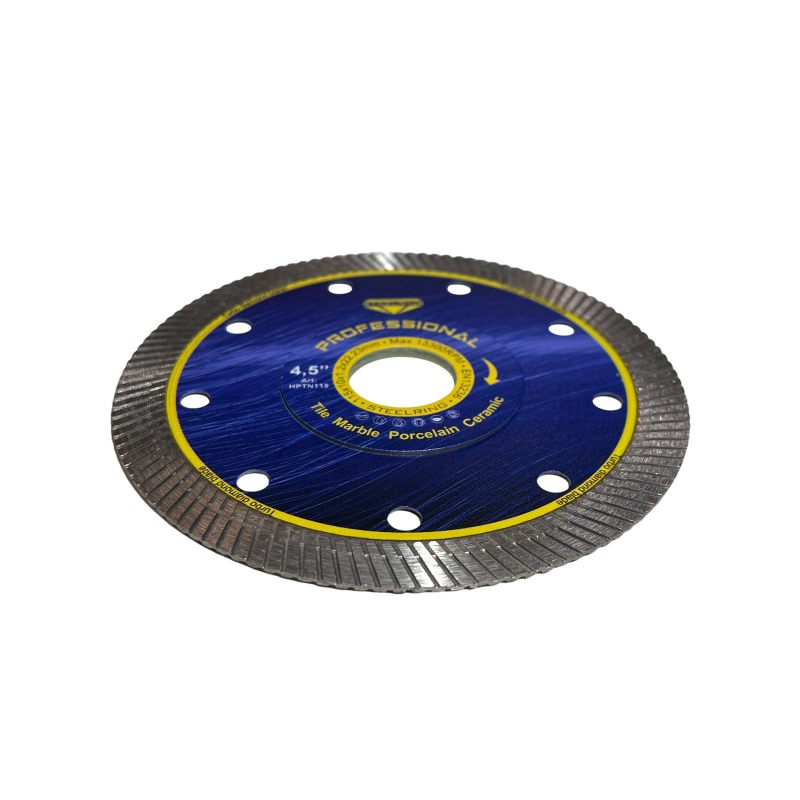 Диск алмазний відрізний Steelring PROFESSIONAL Turbo 115 мм Акція! 3шт. (HPTN115)