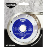 Диск алмазний Steelring PROFESSIONAL 115х1.2 мм (HPMT115) – Фото №1