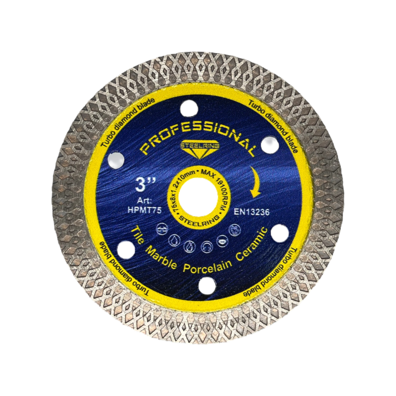 Диск алмазний пресований сітка STEELRING PROFESSIONAL HPMT 75х1.2 (HPMT75)
