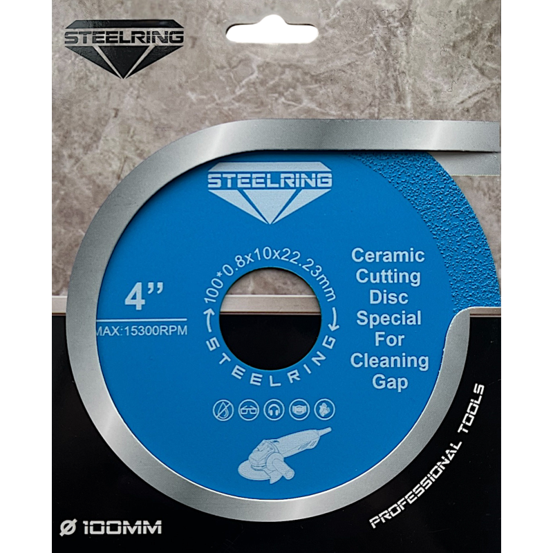 Диск алмазний для чищення швів Steelring Cleaner Ø 100 мм (STCC08)