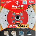 Диск алмазный RapidE VACUMAXX 125 мм для резки и шлифования с фланцем М14 (НФ-00002780 – Фото №1