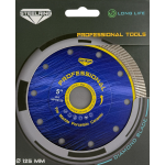 Диск алмазний відрізний Steelring PROFESSIONAL Turbo 125x1.2 мм (HPTN125) – Фото №1