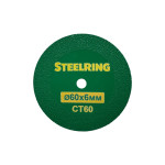Диск алмазный для гравера Steelring 60х6 мм вакуумная пайка (CT60) – Фото №1