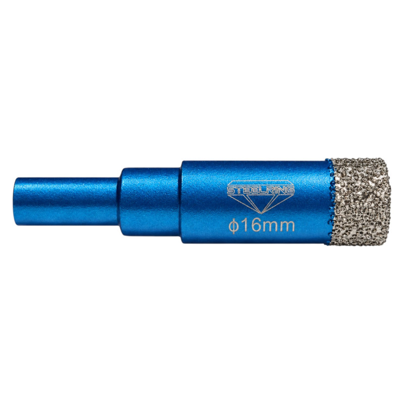 Коронка алмазна під дриль  Steelring D16 мм (VTS16)
