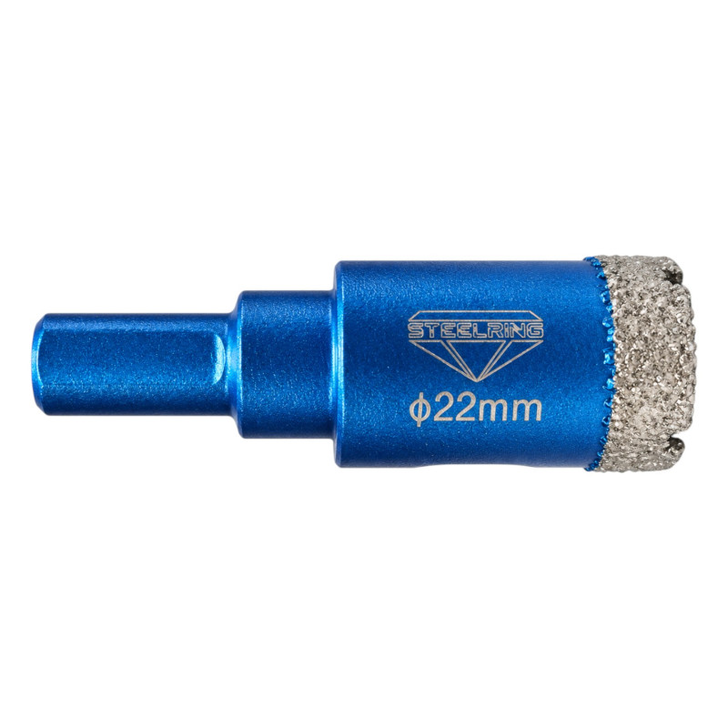Коронка алмазная под дрель Steelring D22 (VTS22)