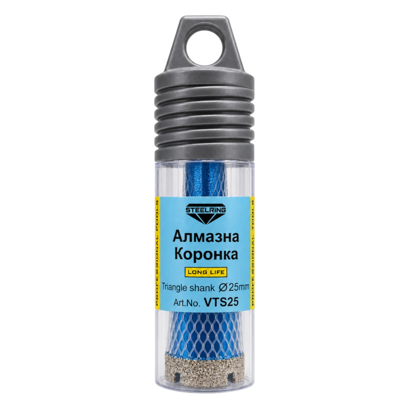 Коронка алмазна під дриль Steelring D25 (VTS25)