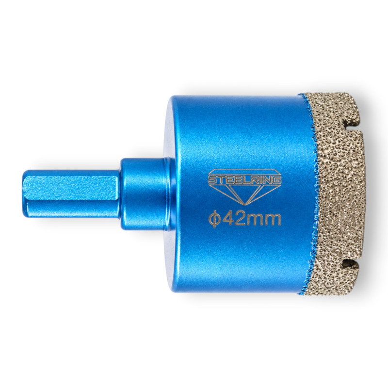 Коронка алмазная под дрель Steelring D42 (VTS42)