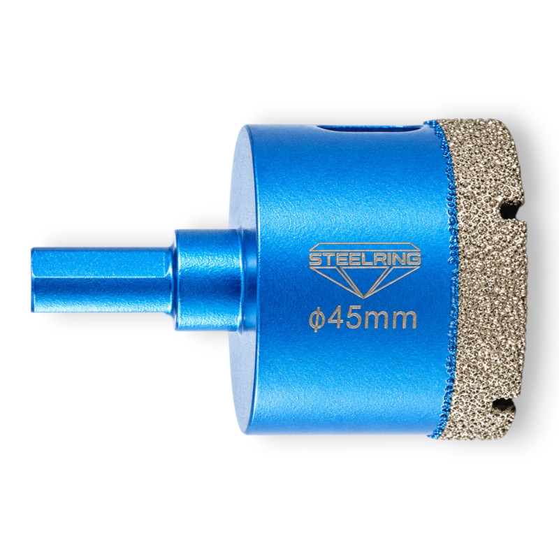 Коронка алмазная под дрель Steelring D45 (VTS45)